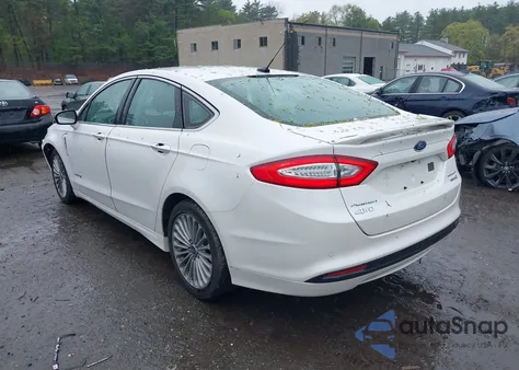 2014 Ford Fusion Hybrid Titanium from USA, damaged, VIN 3FA6P0RU2ER324317